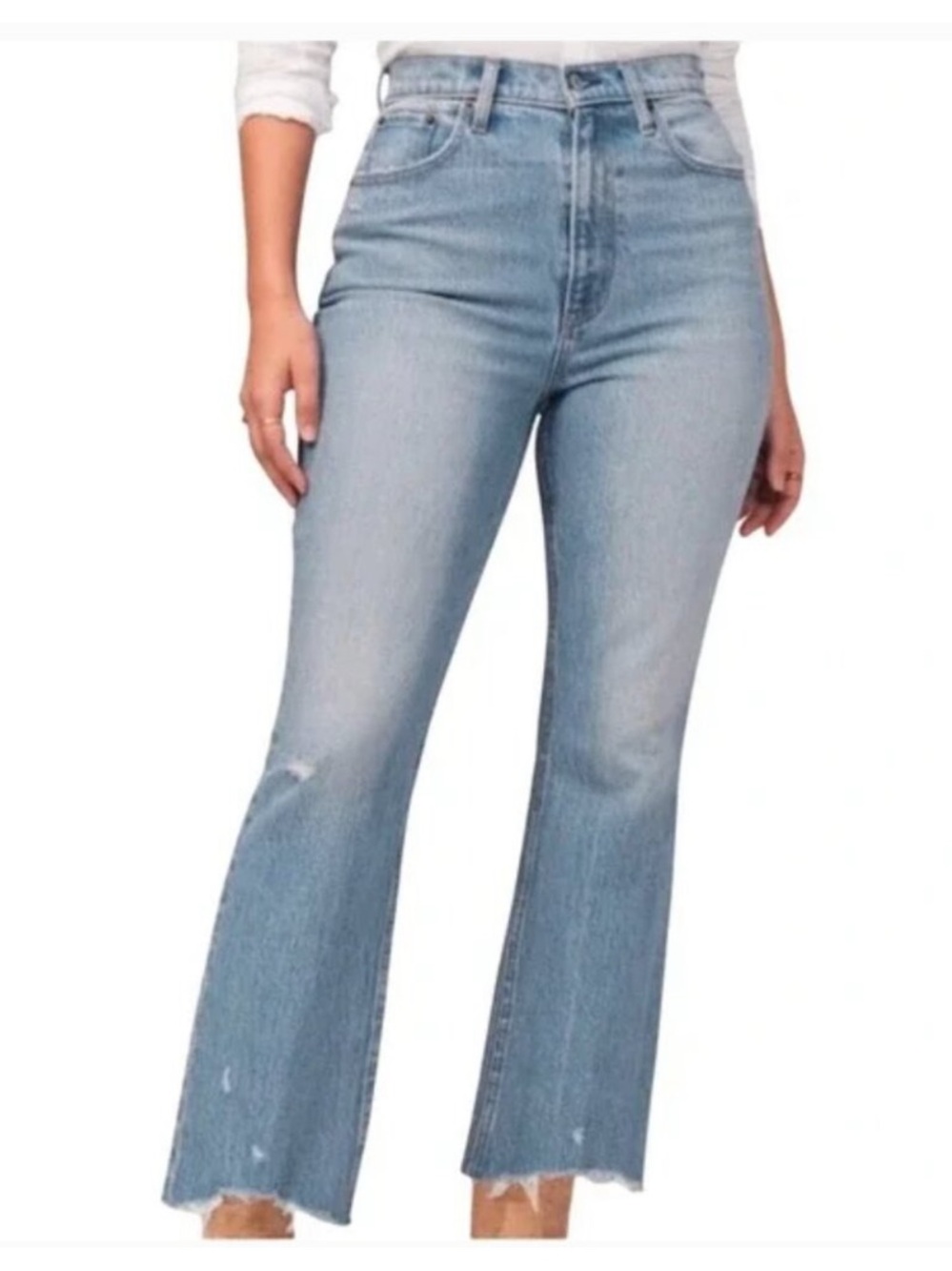 Abercrombie & Fitch Ultra High Rise Kick Flare - size 10/30R